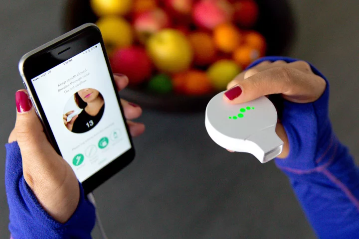 Mint is recharged via USB and runs on phones with iOS 9.1 or Android 4.4.4 or newer