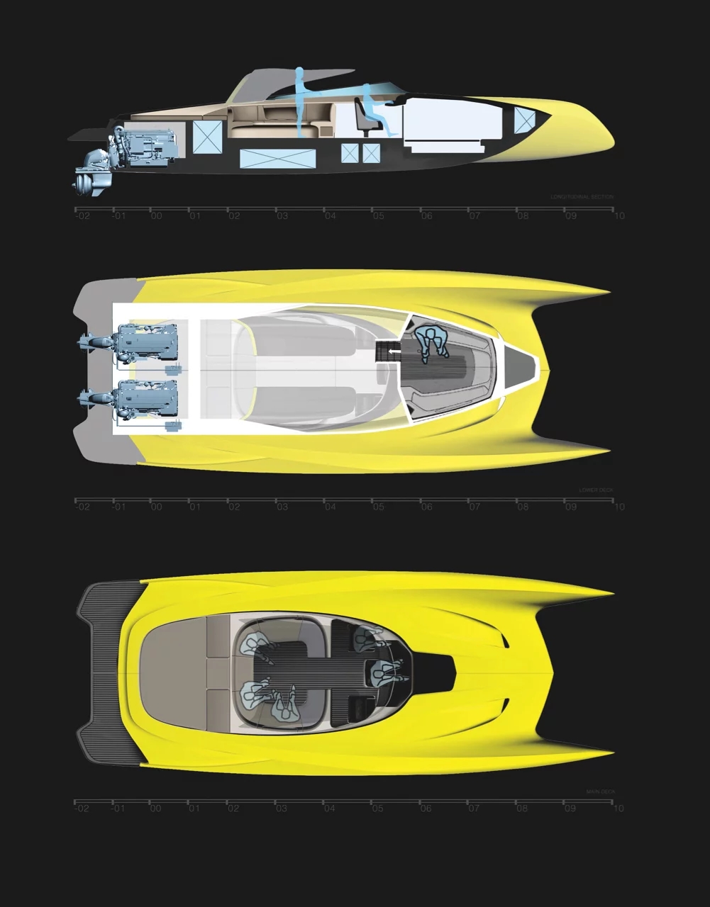 The Atlantic sport tender will carry nine passengers, including the pilot