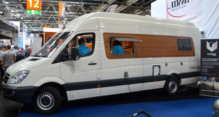 Tonke Van at the 2013 Dusseldorf Caravan Salon