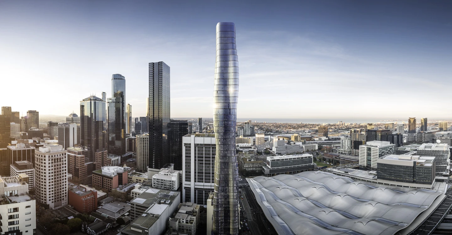 The Premier Tower recently won approval from the city's planners and will be constructed across the road from Southern Cross railway station