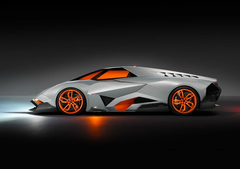 Instead of a door, the cockpit glass slides open electronically to let the driver in and out