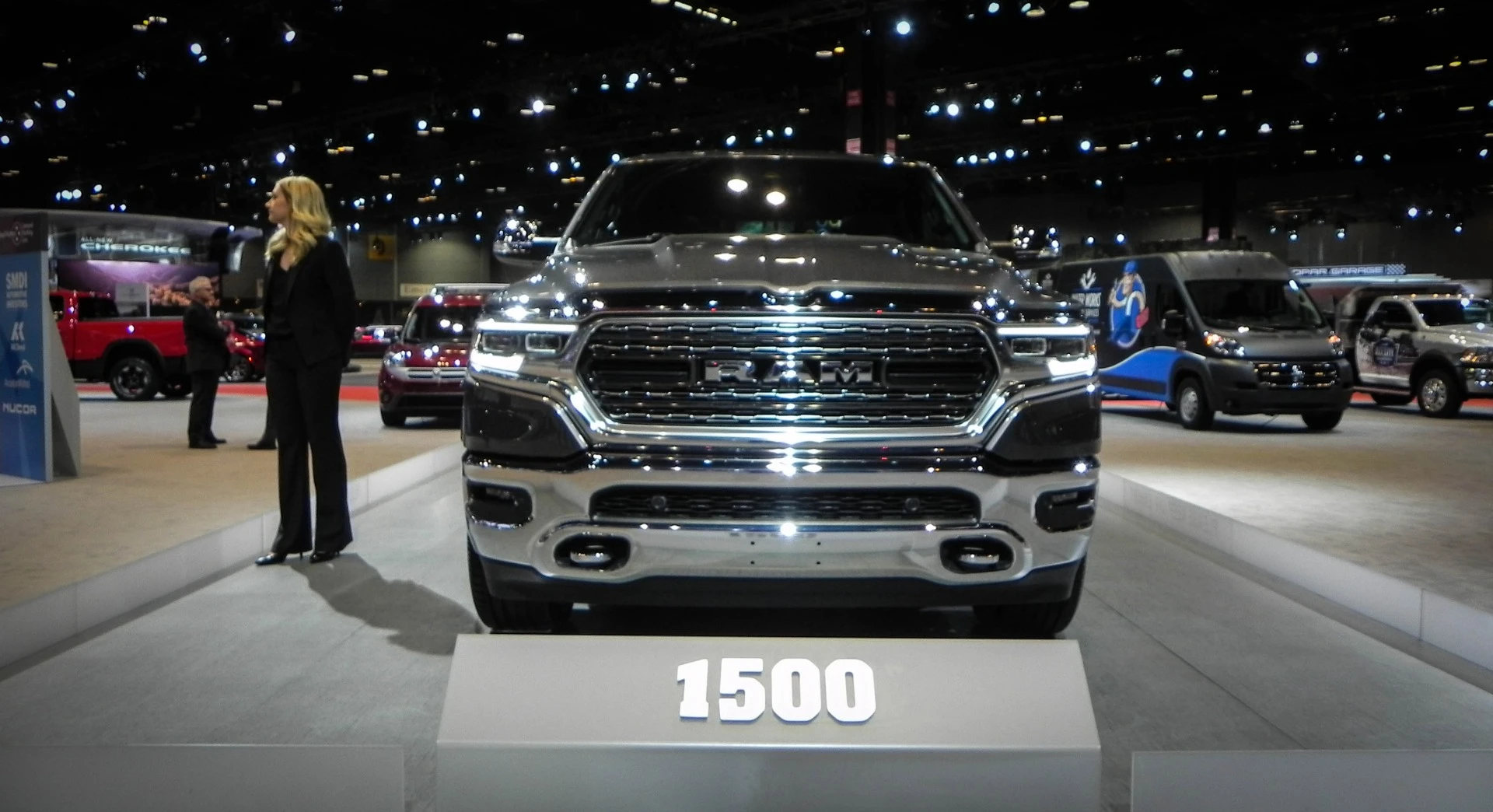 An all-new chassis and body frame gives the 2019 Ram 1500 a best-in-class two capability
