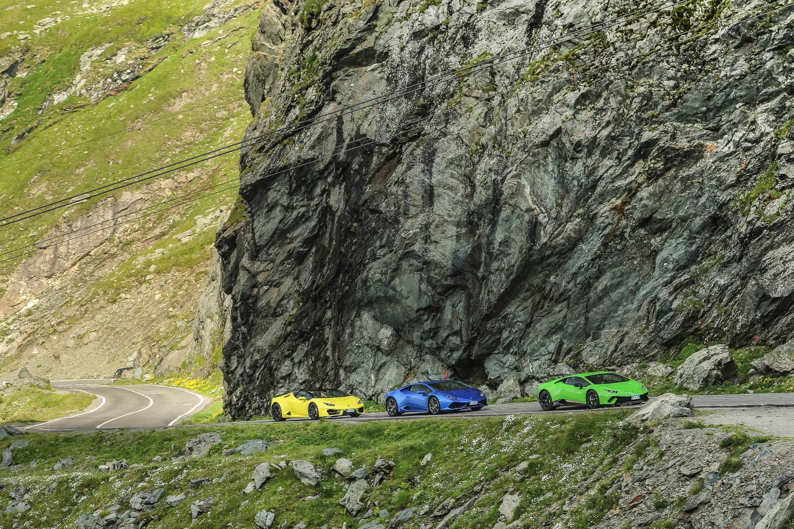 Lamborghini descends (ascends?) on Transylvania