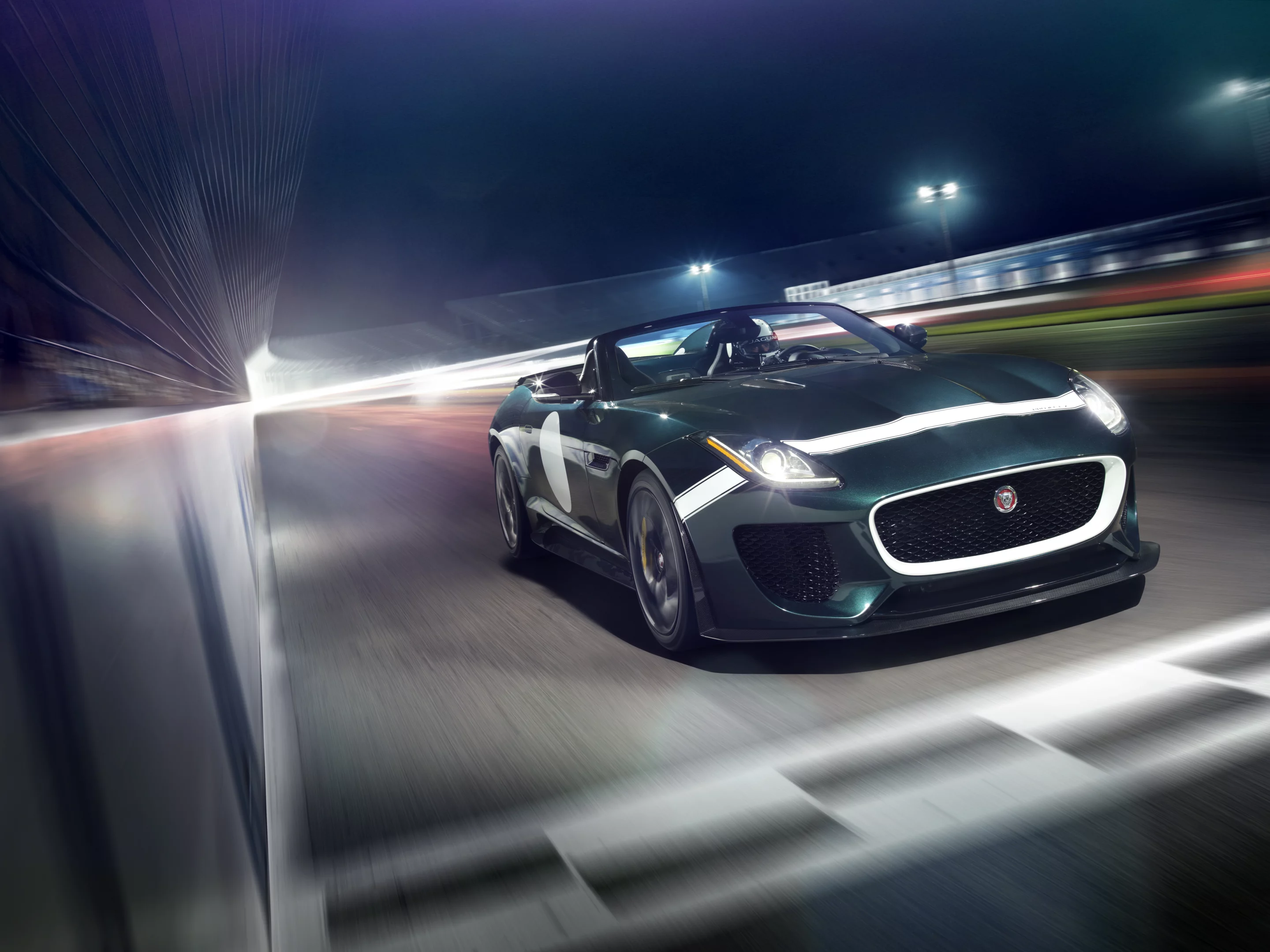 The Jaguar F-Type Project 7 is fully road legal