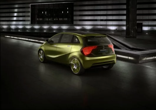 The BlueZERO electric vehicle concept from Mercedes-Benz