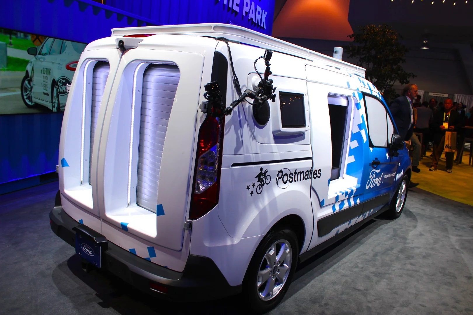 Looking at Ford's Transit Connect research vehicle, we couldn't help but imagine it as a self-driving mini-campervan ready to tour the continent