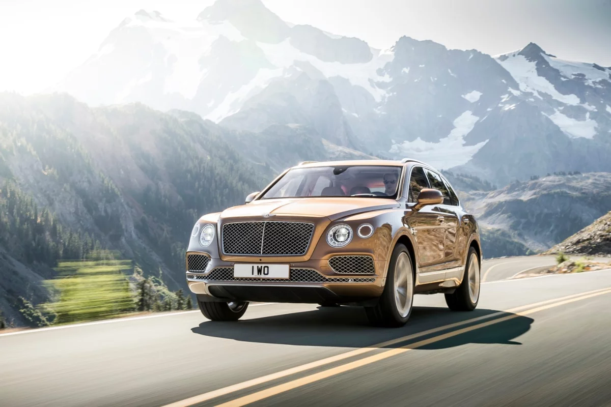 The Bentayga combines luxury and performance