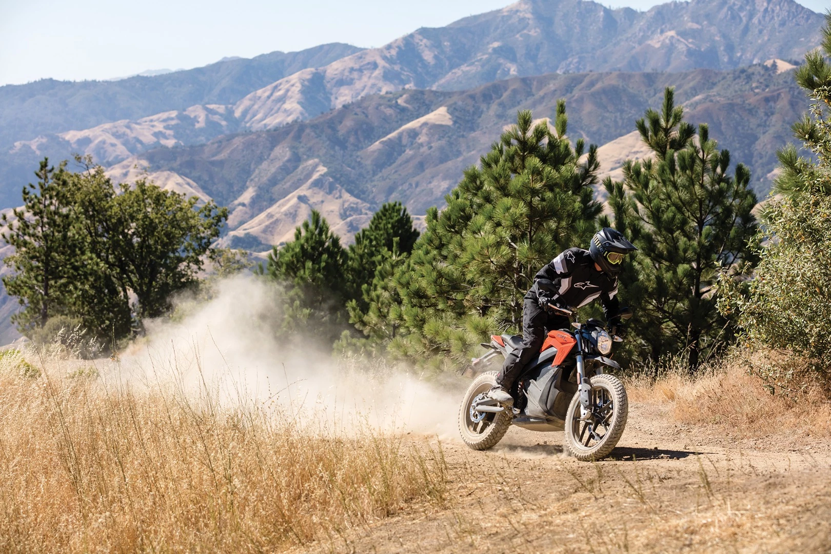 2017 Zero DS: a little heavy for serious dirt work, but good fun nonetheless