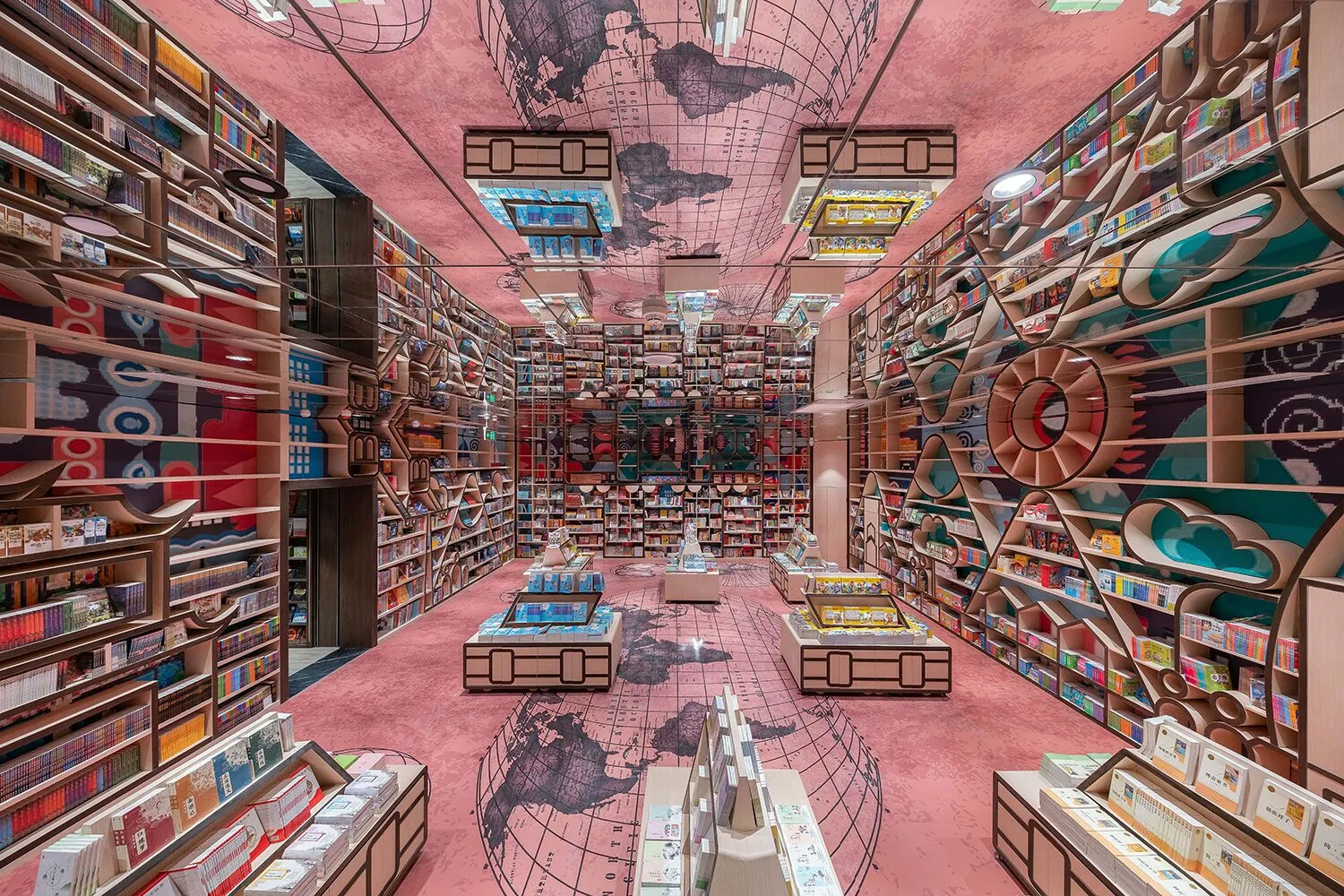 Children's room inside the Chongqing Zhongshuge Bookstore