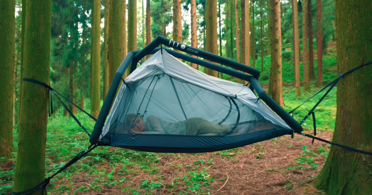 48-second single-touch inflatable tent camps the air or ground 48-second single-touch inflatable tent camps the air or ground