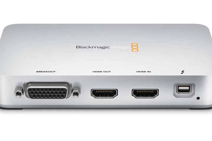 The Thunderbolt port-packing Intensity Extreme video capture device from Blackmagic Design