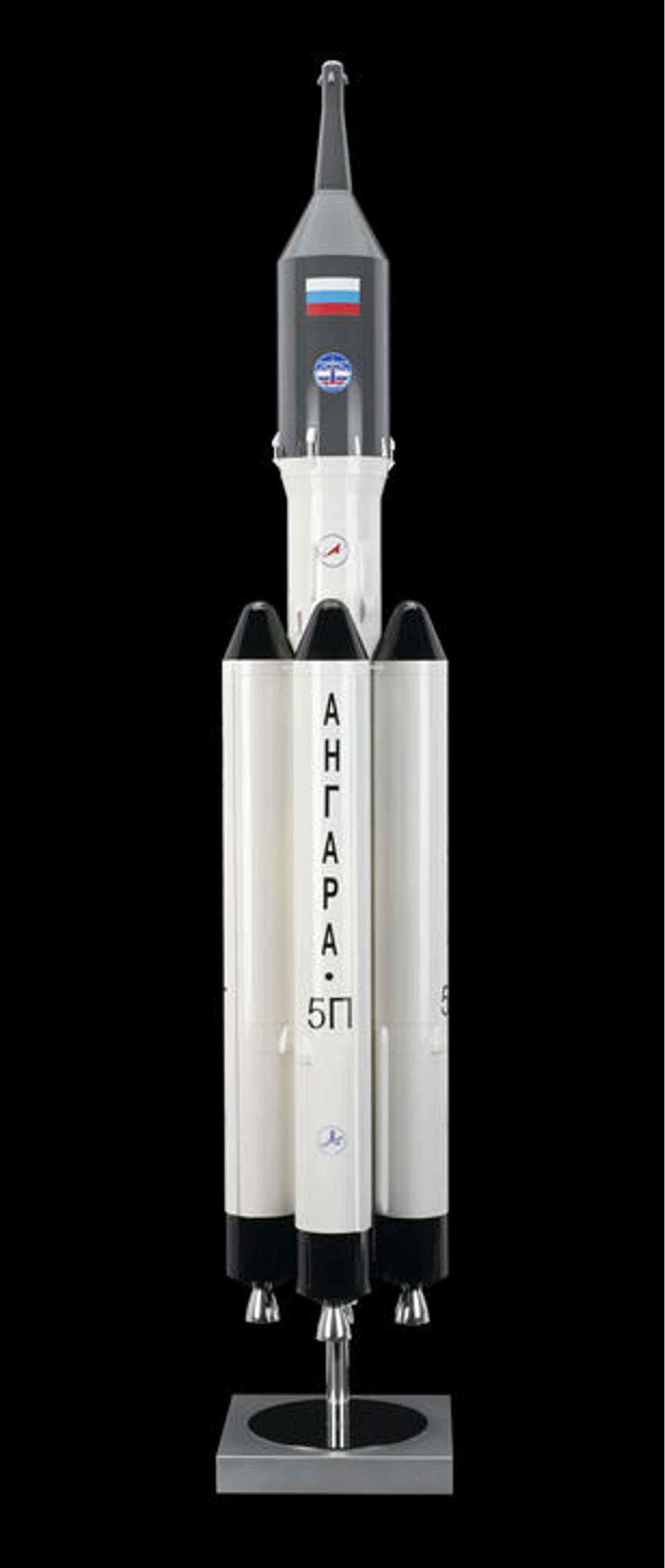 Model of an Angara 5P launch vehicle