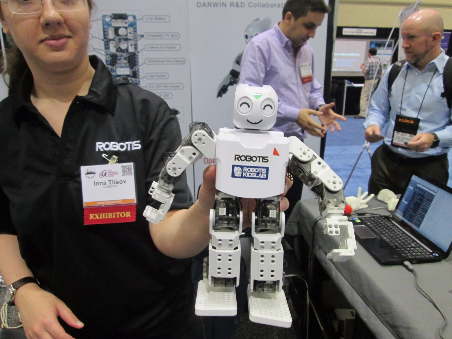 The Robotis Kidslab robot is designed for younger students