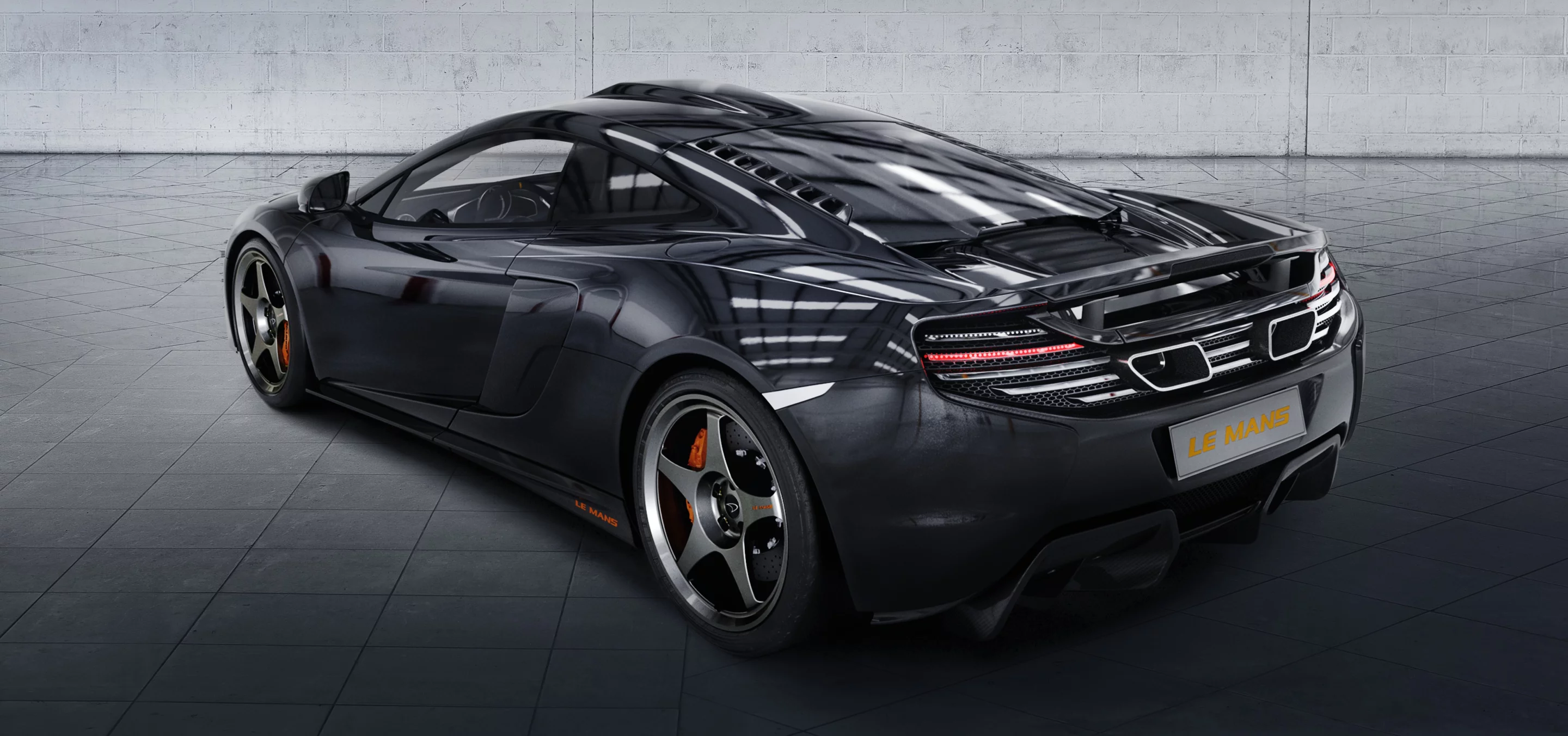 The most prominent modification is the roof-mounted air intake