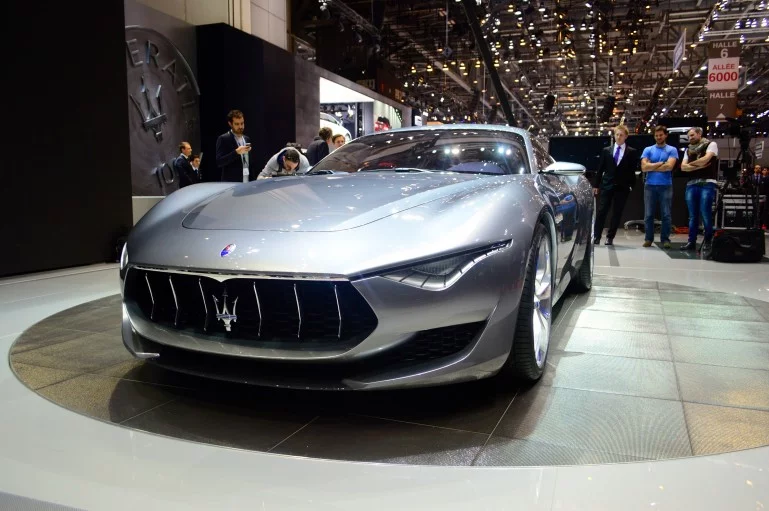 Maserati debuts the Alfieri at the 2014 Geneva Motor Show (Photo: C.C. Weiss/Gizmag)