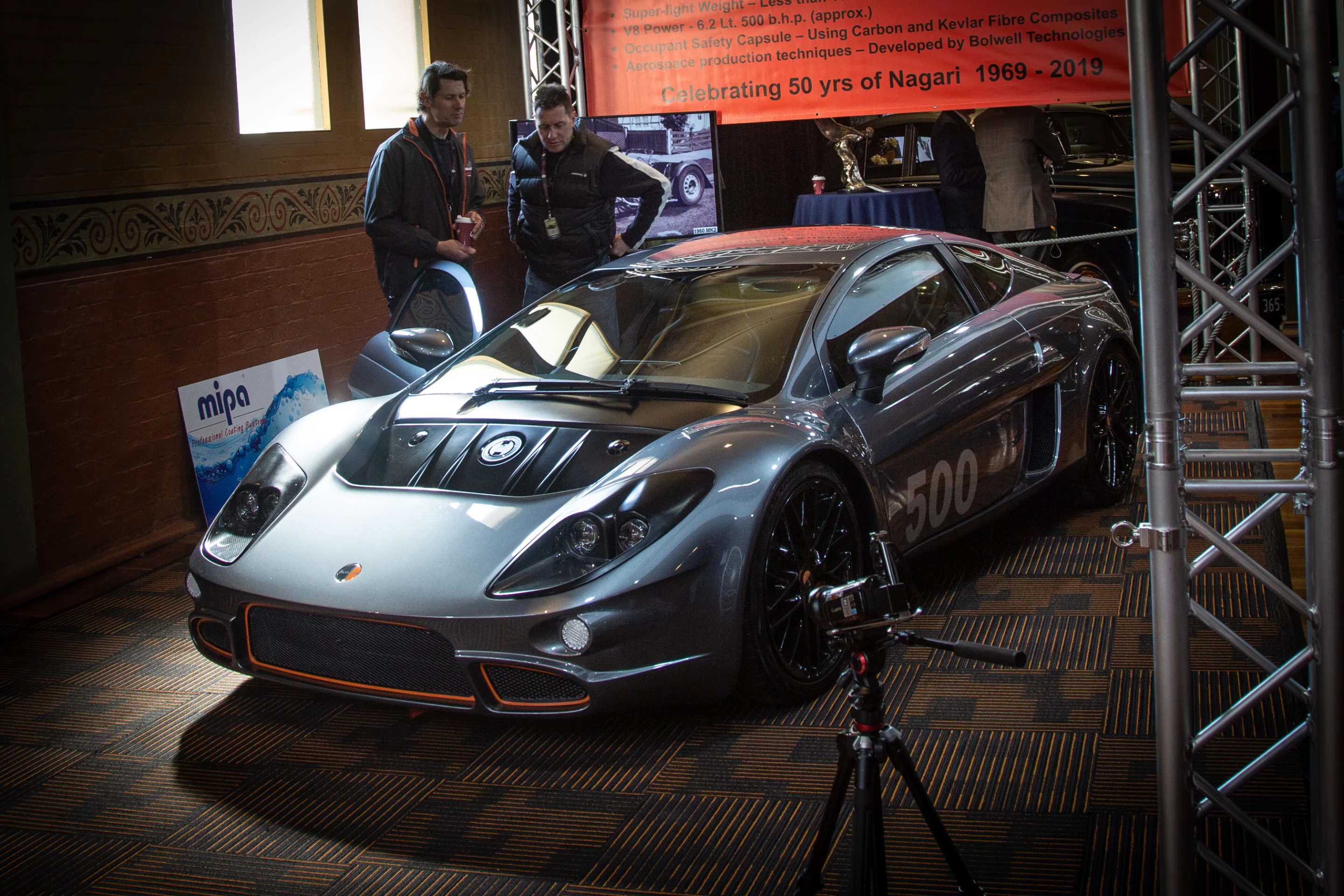 The Bolwell Nagari 500 debuts at Motorclassica 2019 in Melbourne, Australia