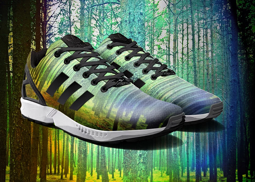 The new photo print app from Adidas will let you print your own photos on your sneakers