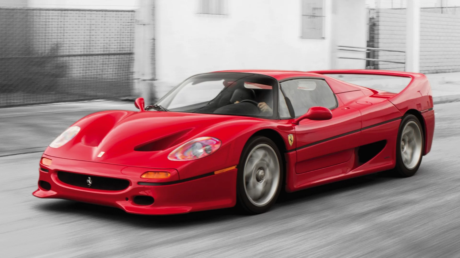 This 1995 Ferrari F50 is estimated to sell for between $1,600,000 and $2,000,000