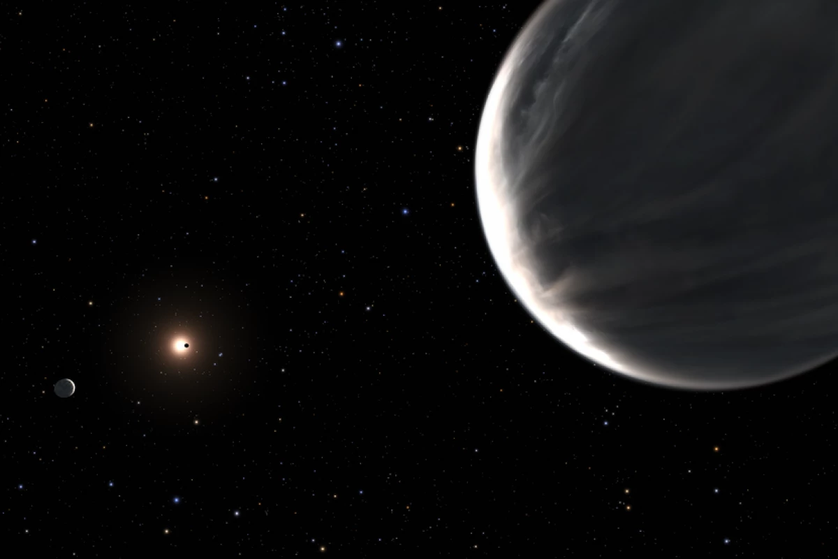 An artist's impression of the Kepler-138 system, where two planets may be water worlds