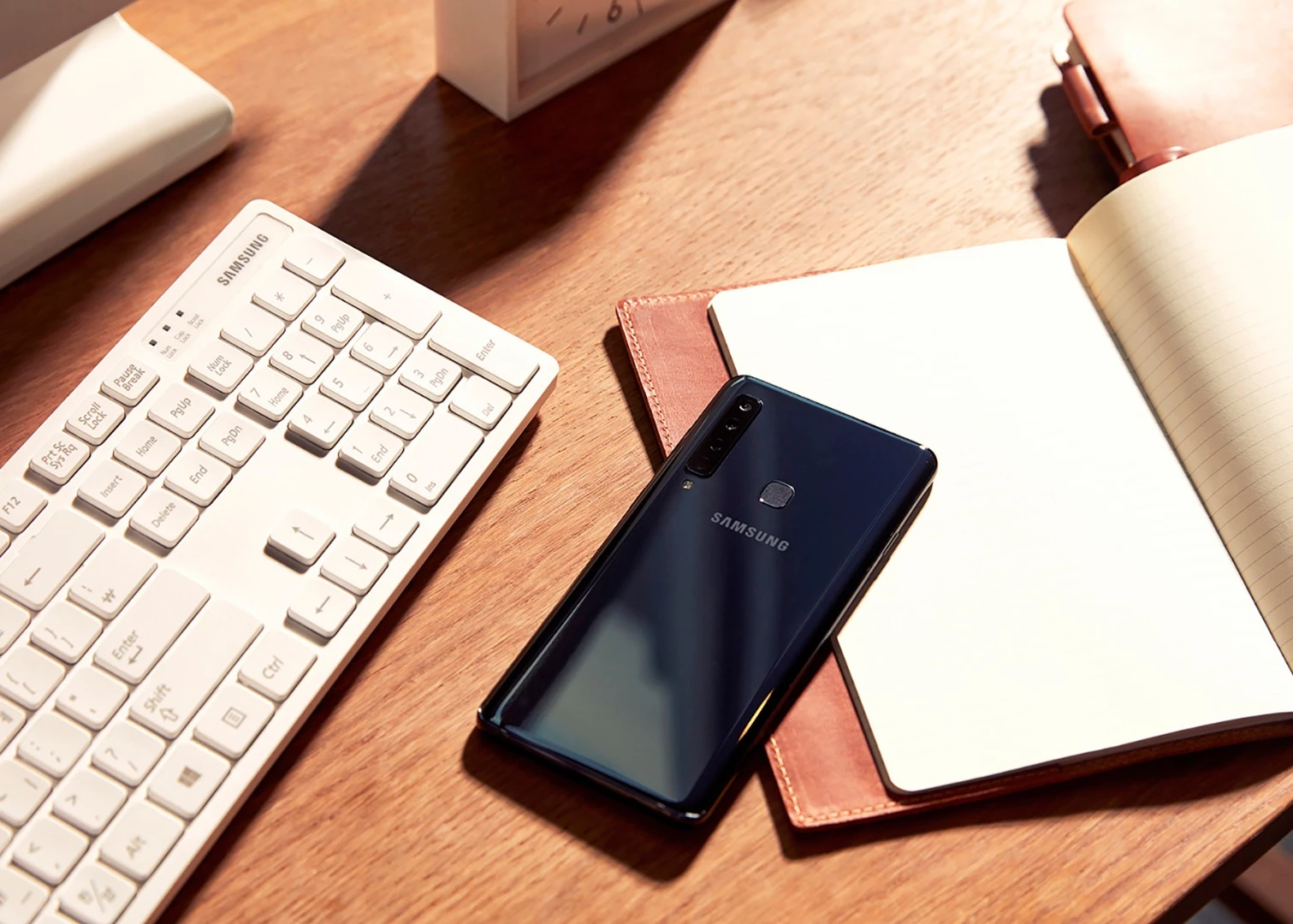 Apart from the cameras, the Galaxy A9 sits in the mid-range of Samsung's line-up