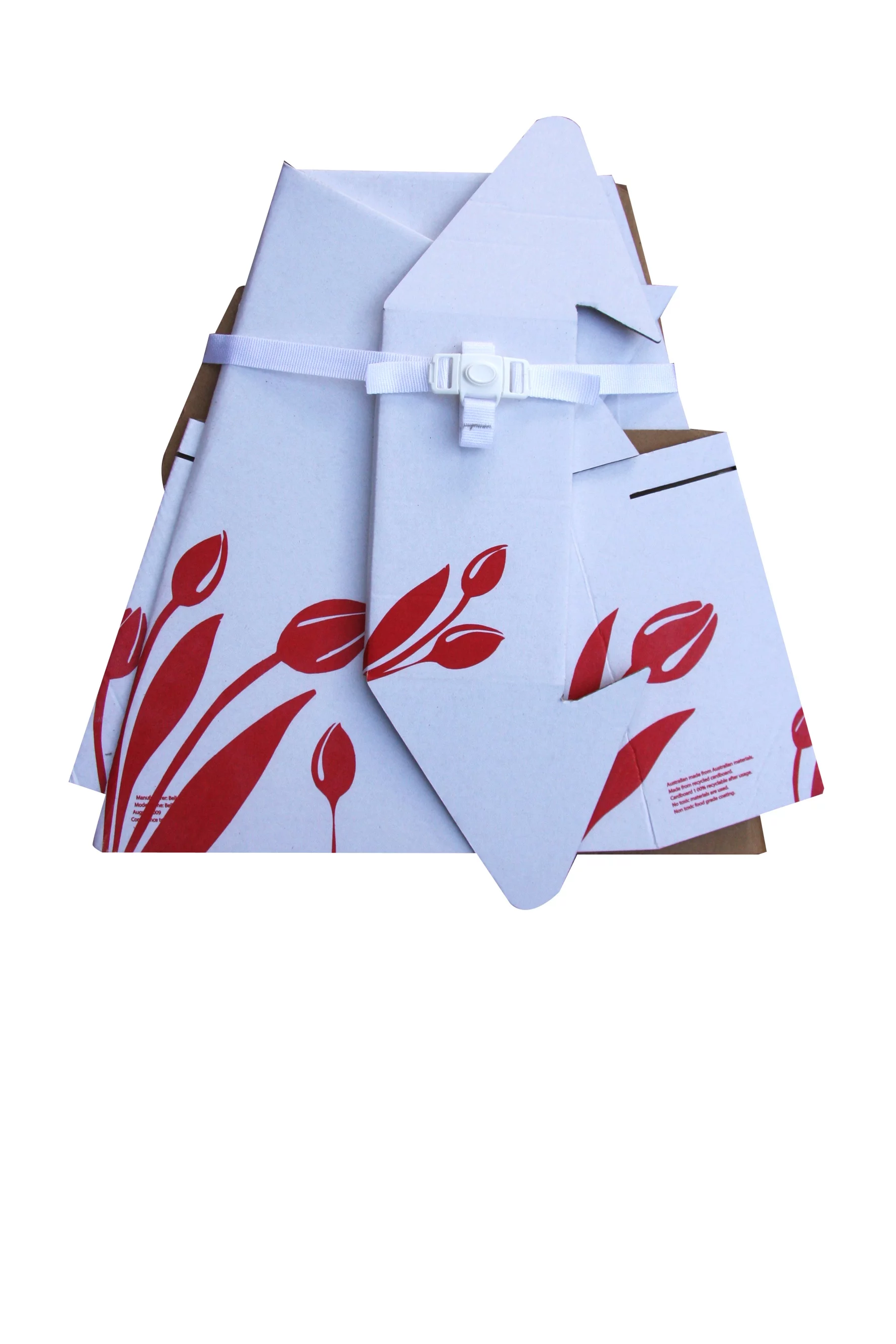 The Feedaway packs flat so it's ideal to pack in the car or put away in a cupboard