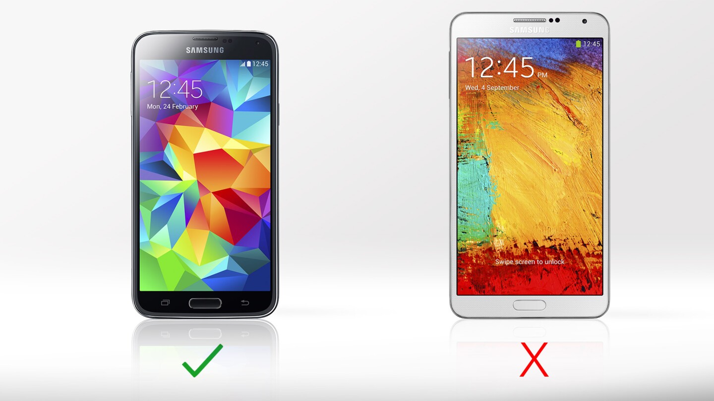 The GS5 also has a heart rate sensor