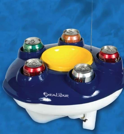The remote control pool drink holder