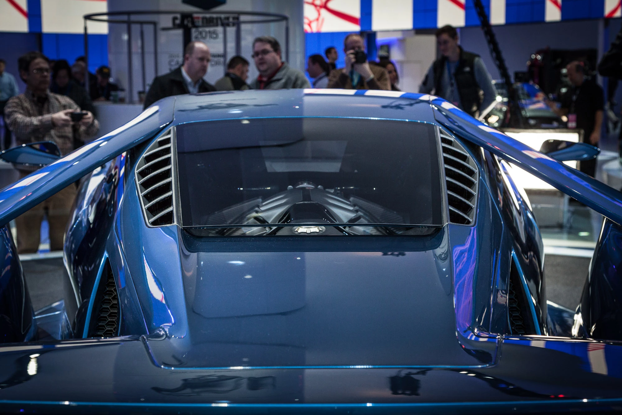 The third generation GT from Ford at the 2015 Detroit Auto Show (Photo: Loz Blain/Gizmag)