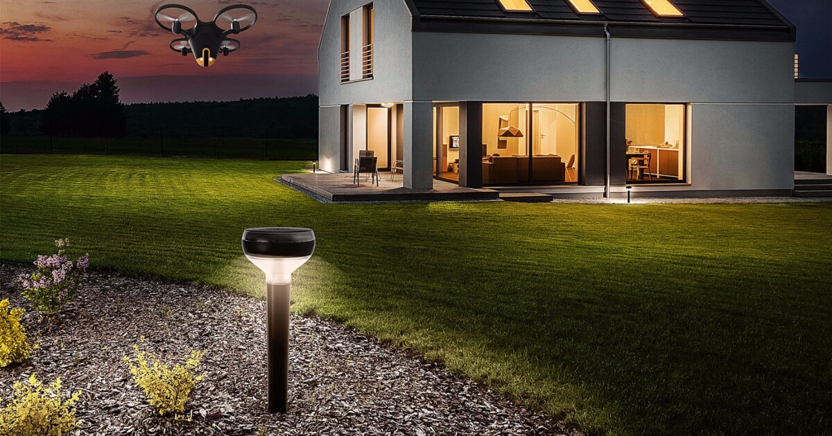This new home security system is centered around a flying camera drone