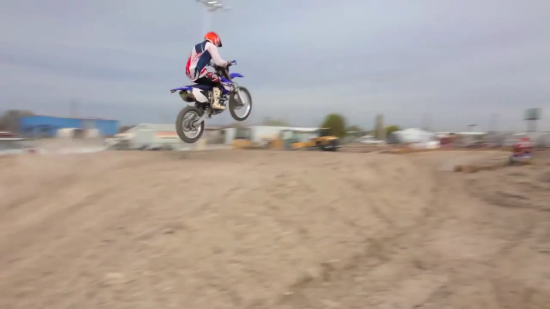 Tanner, post-accident, back on a motocross track and again, probably going faster than you.