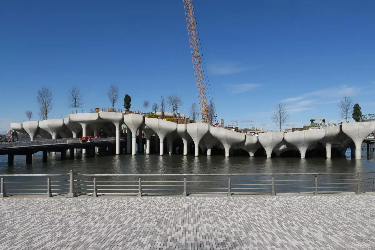 Little Island is expected to be completed in 2021