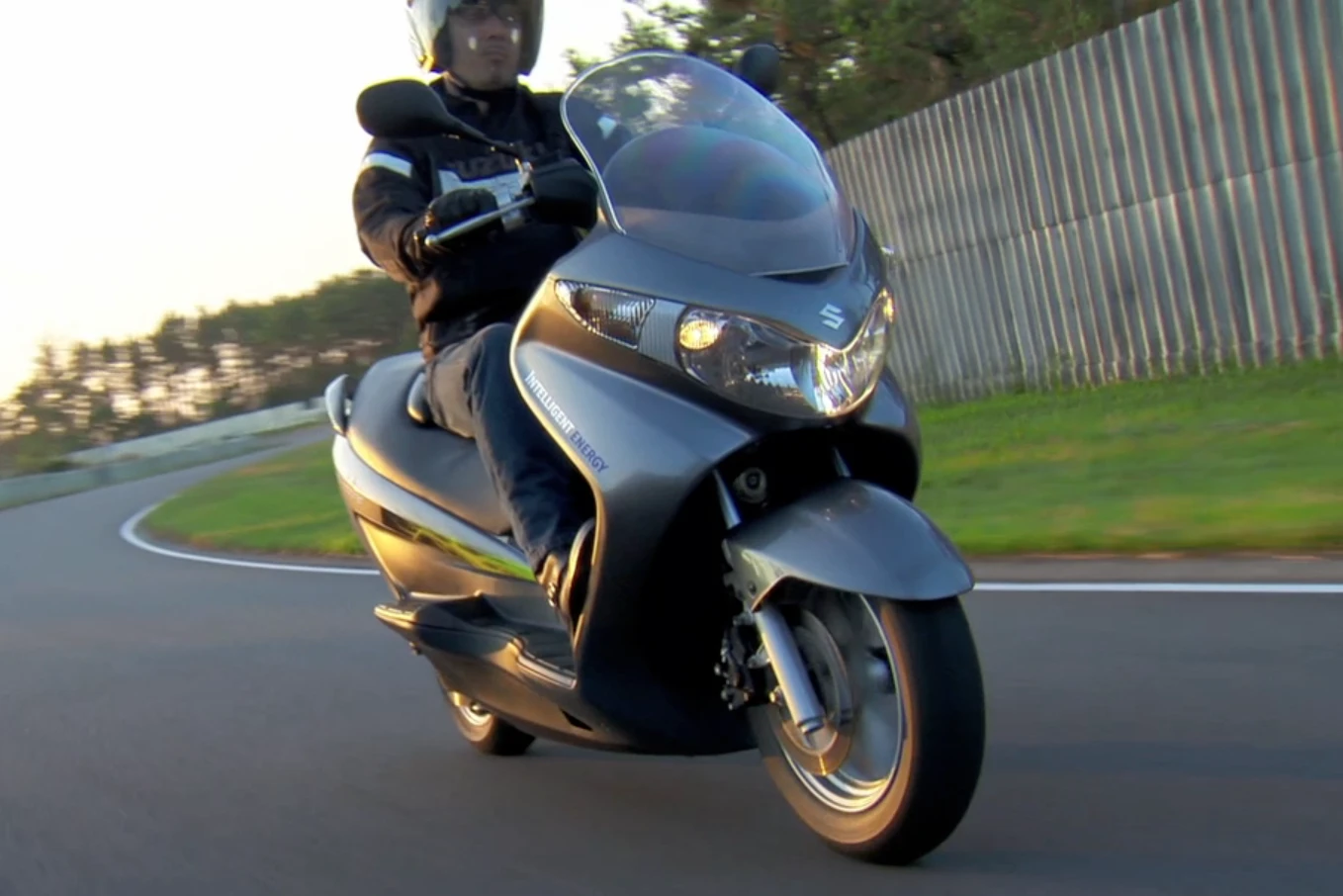 The Suzuki Burgman Fuel Cell Scooter