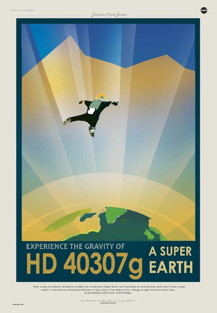Visitors to HD 40307g would notice a big increase in their weight when stepping on the scales