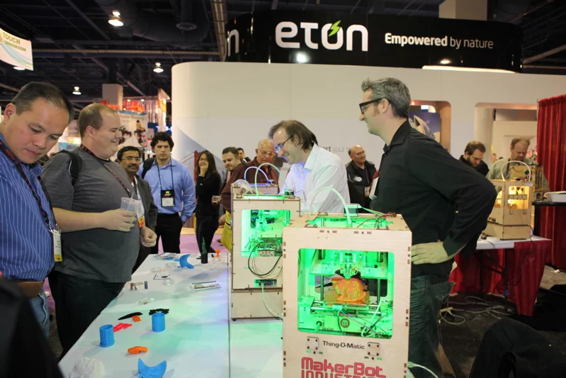 The MakerBot Thing-O-Matic 3D printer