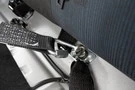 The tether straps ensure the seat is safe