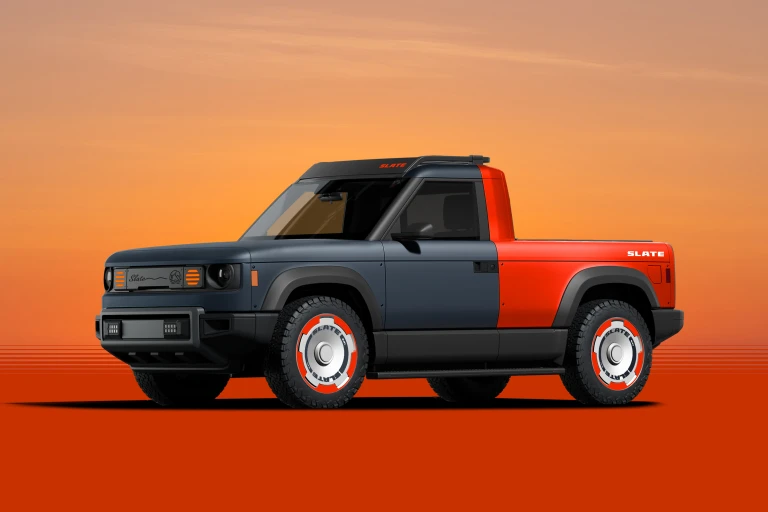 Slate Auto unveils sub-$20k electric pickup truck and SUV