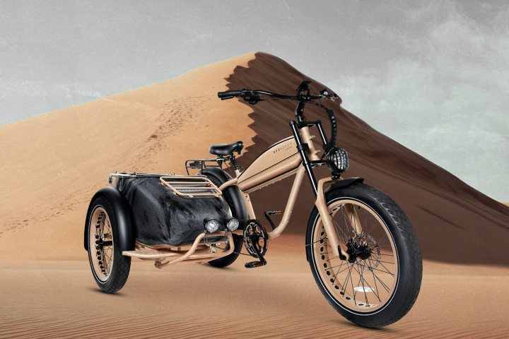 The Mod Easy Sahara Limited Edition combines vintage motorcycle aesthetics with modern ebike technology