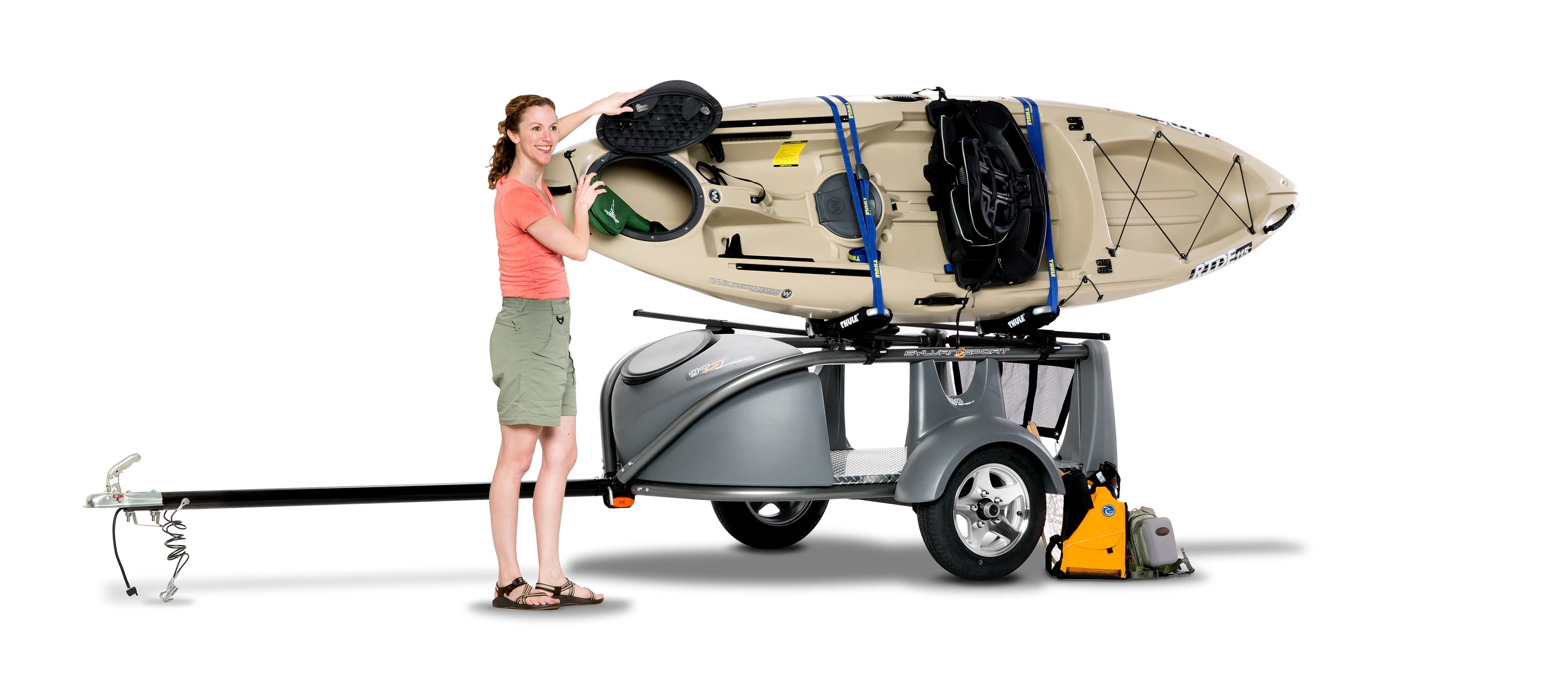 Haul bikes, kayaks, stand-up paddleboards and more