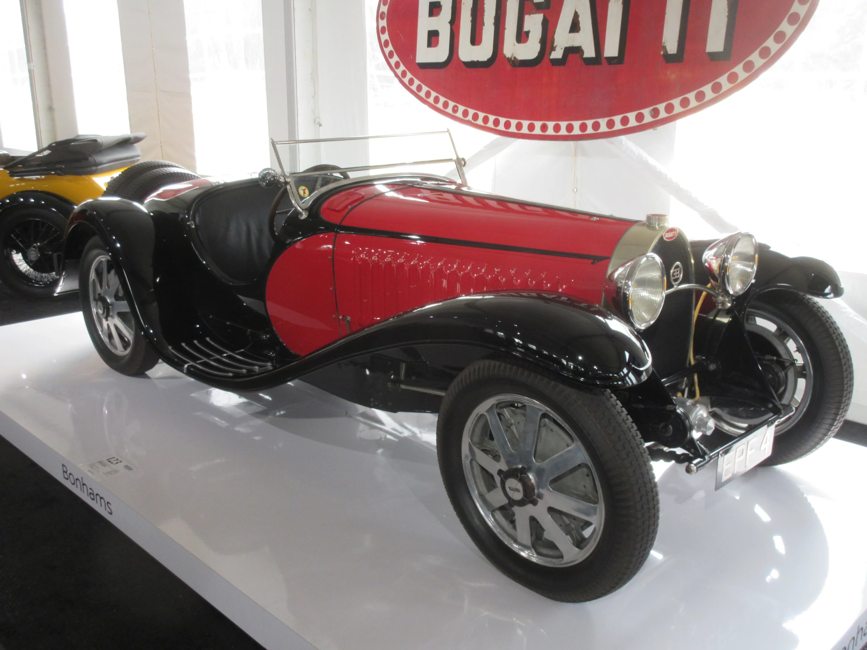 The most valuable car sold during the Amelia Island round of auctions was this 1932 Bugatti Type 55 Super Sport Roadster which was estimated to fetch between $6,500,000 and $9,500,000, and sold for $7,100,000.