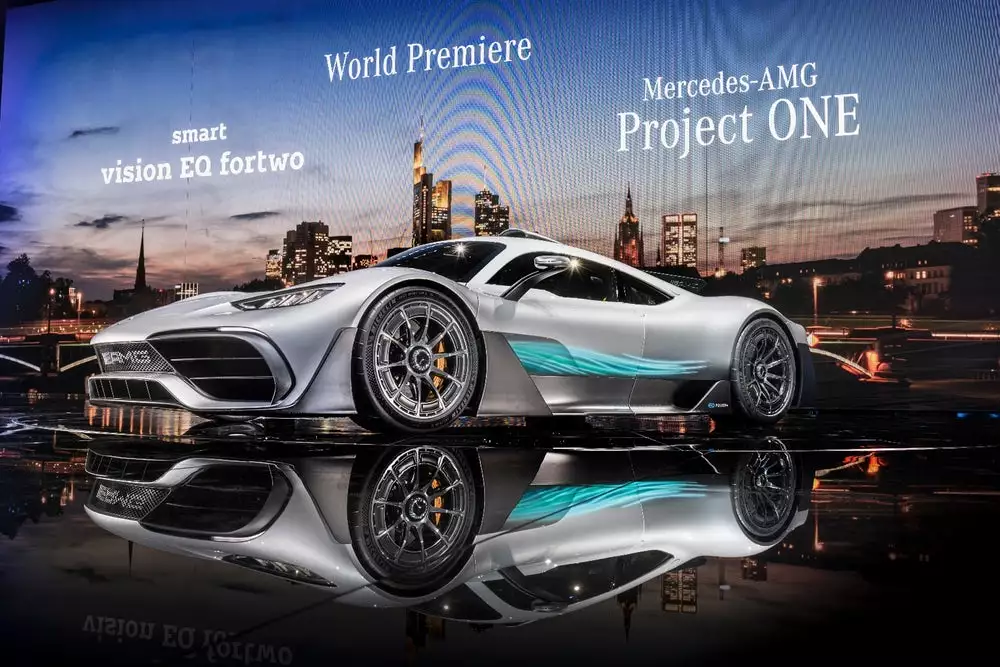 Mercedes-AMG Project One show car debut at the 2017 Frankfurt Motor Show