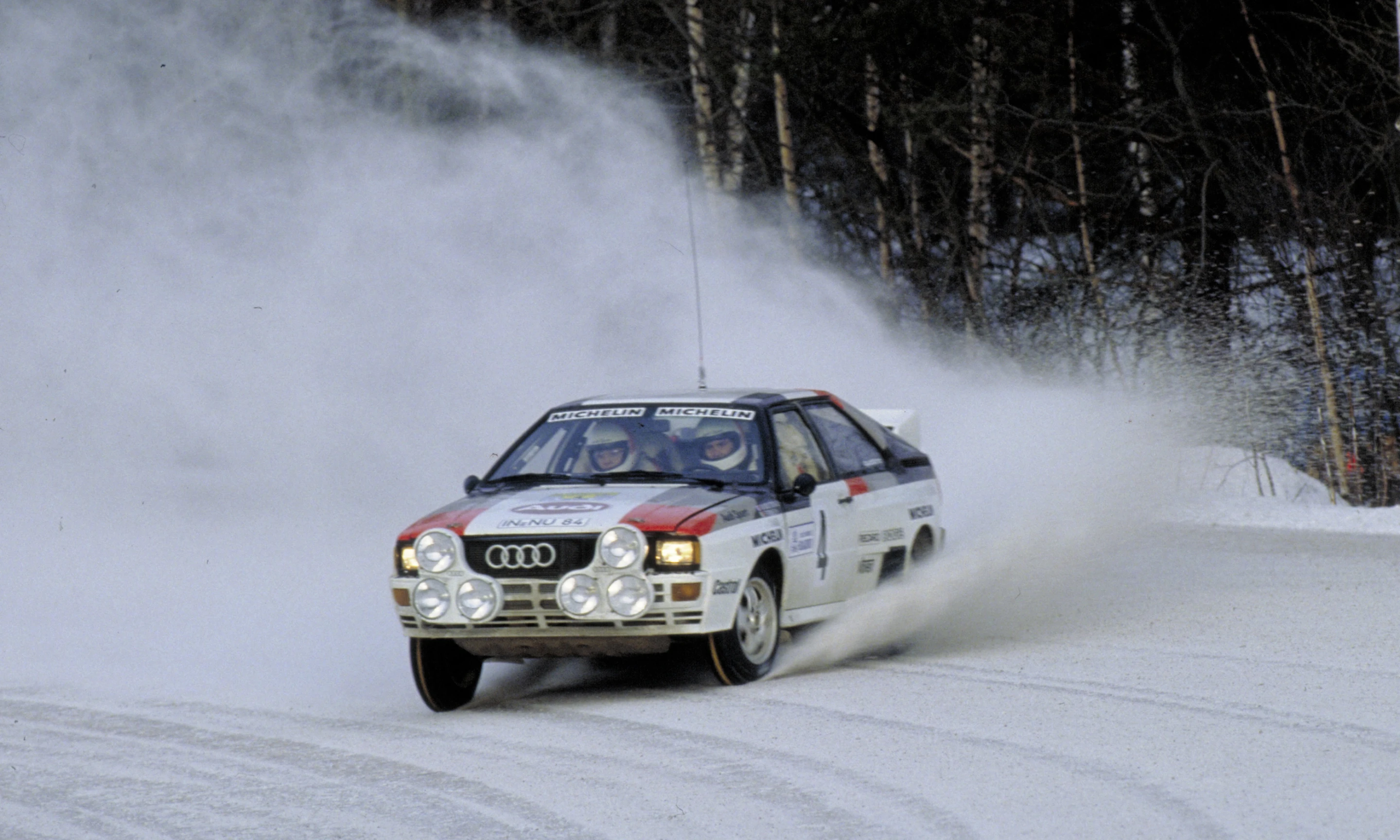 Audi's AWD Quattro system has been around in both race and production form since the early '80s