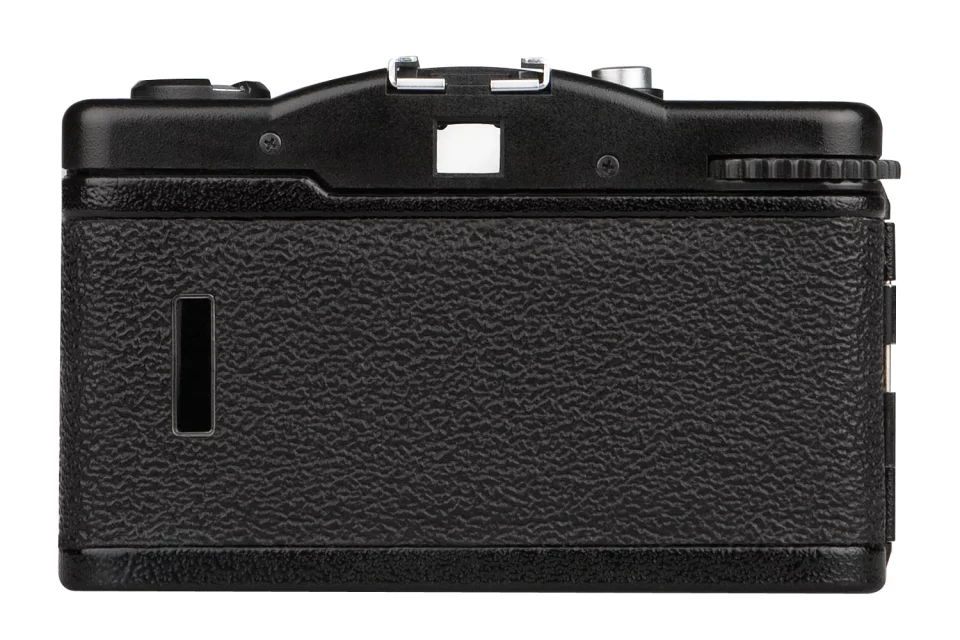 Rear view of the LOMO LC-Wide analog film camera