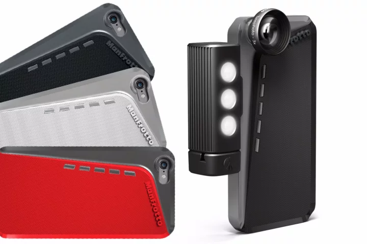 The Manfrotto Klyp+ case for iPhone 6 and 6 Plus is the latest iteration of the firm's photography-enhancing case