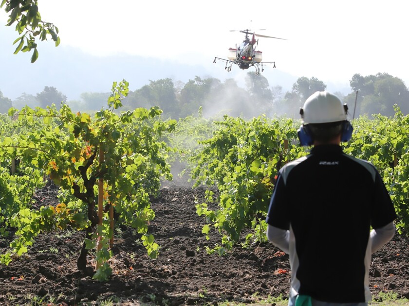 Yamaha's unmanned helicopters have now been engaged spraying agrochemicals since 1989, and Yamaha helicopters now spray more than 40 percent of the total rice paddy cultivation area in Japan