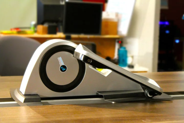 Cubii is a new under-desk elliptical trainer for helping people to keep fit while at work