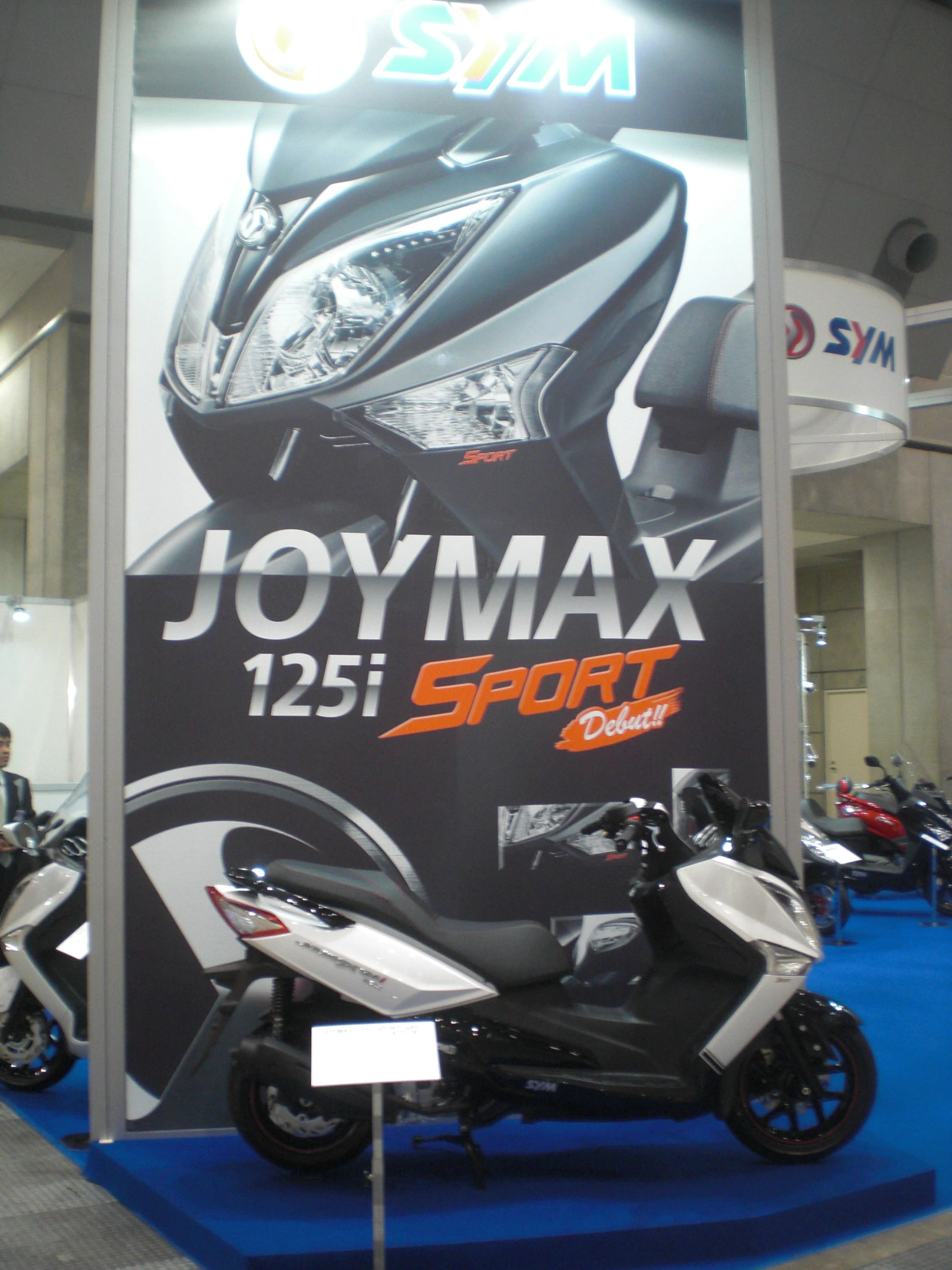 SYM from Taipei showed a new entry for the mid-range Scooter market, the Joymaz 125i (Photo: Stephen Clemenger/Gizmag.com)