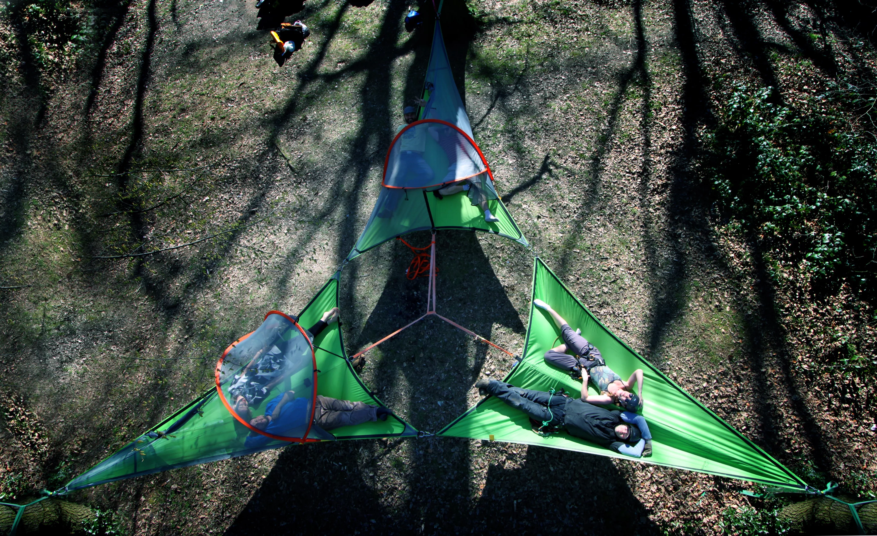 Tentsile says the tent is able to take the weight of two adults and their gear (Photo: Tentsile)