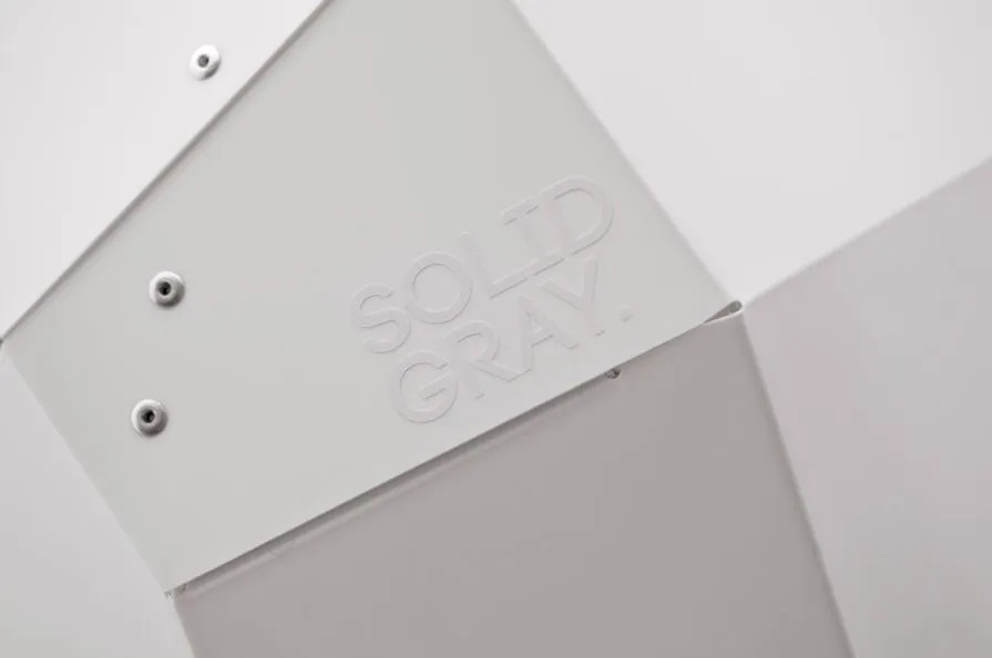 Solid Gray's folding design is armadillo-inspired
