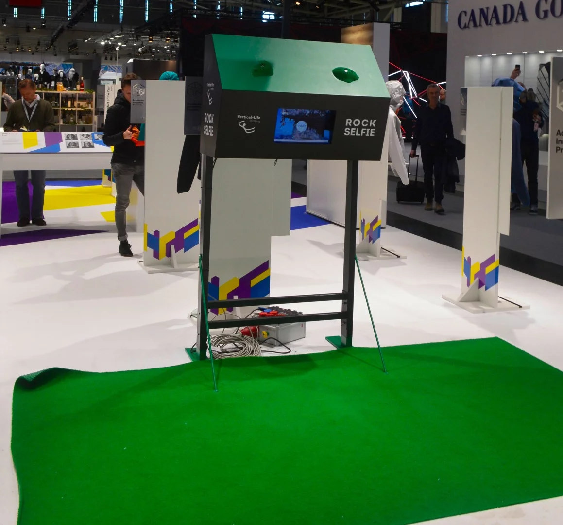 Want to get credit for a big climb without the work? The Rock Selfie by Vertical Life uses a tablet camera and a green screen carpet to superimpose photos of you onto famous climbing backdrops