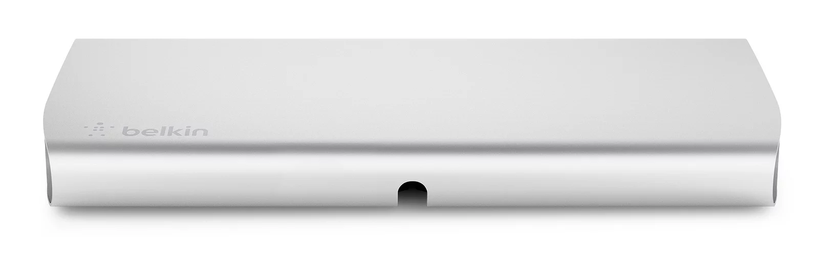 Belkin's Thunderbolt Express Dock high front angle view